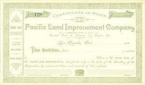 Pacific Land Improvement Company
